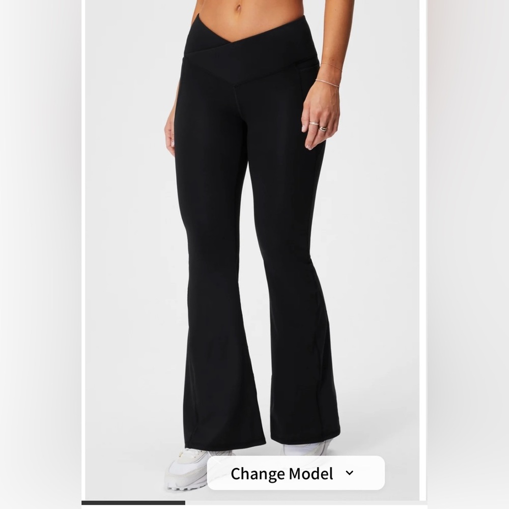 Women high waisted flare